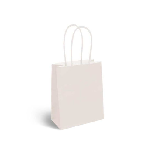 Picture of PARTY BAGS SILVER 12X15CM - 12 PACK